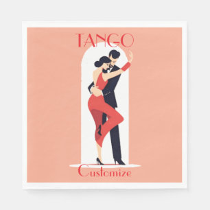 Servilleta De Papel Bailarines de tango Thunder_Cove