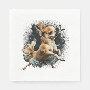 Servilleta De Papel Baile bailando ballet de Chihuahua