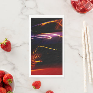 Servilleta De Papel baile de auto púrpura