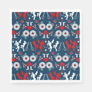 Servilleta De Papel Baile en línea de música country americana