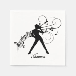 Servilleta De Papel Baile moderno