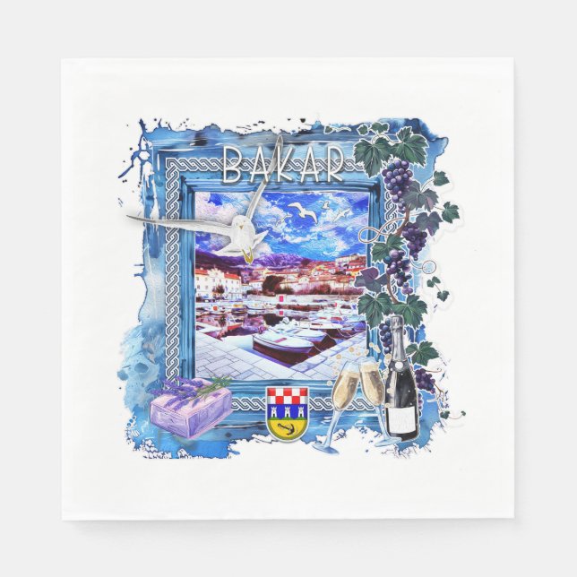 Servilleta De Papel Bakar (Anverso)