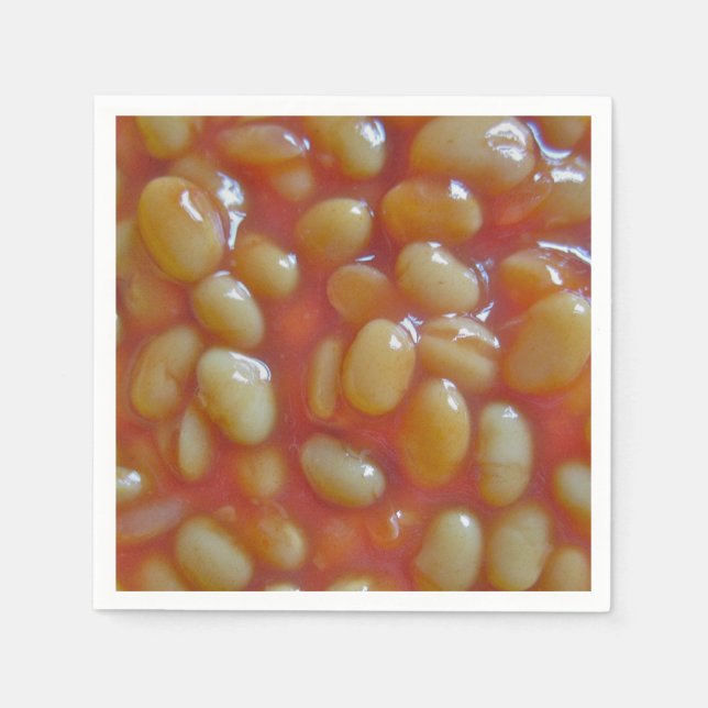 Servilleta De Papel Baked Beans Napkins (Anverso)