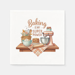 Servilleta De Papel Baking es mi superpotencia