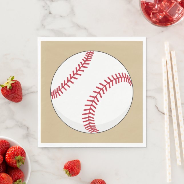 Servilleta De Papel Bala de béisbol (In situ)