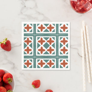 Servilleta De Papel Baldosas Andaluzas 15