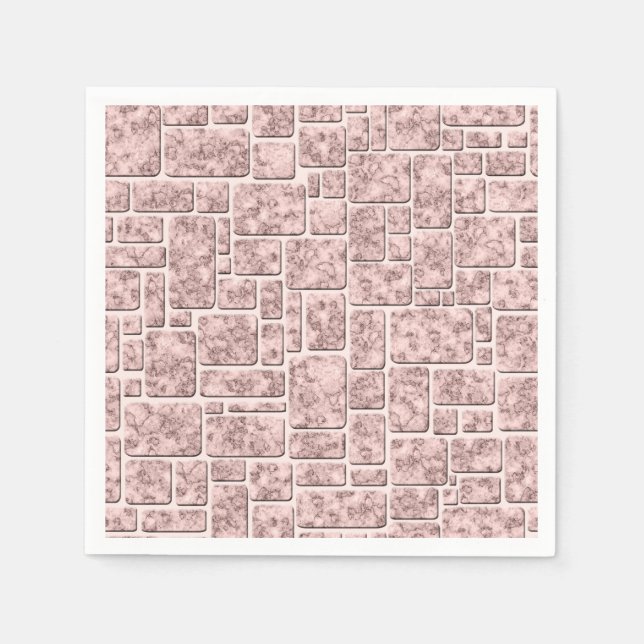 Servilleta De Papel Baldosas de cerámica de mármol sin foco parches de (Anverso)