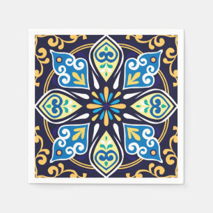 Servilleta De Papel Baldosas orientales, Azulejos
