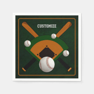Servilleta De Papel Ball de béisbol
