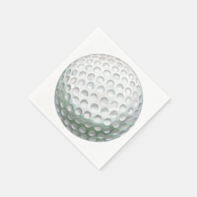 Servilleta De Papel Ball de golf (Borde)