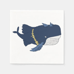 Servilleta De Papel Ballena Vigilante