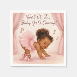 Servilleta De Papel Ballerina in the Making