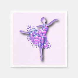 Servilleta De Papel Ballerina Napkins Bailarina de ballet