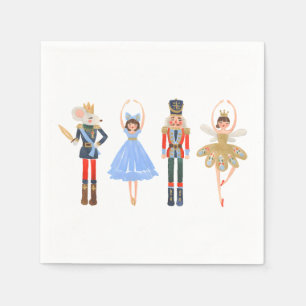 Servilleta De Papel Ballet Navidades Nutcracker 1WH1