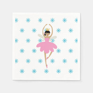 Servilleta De Papel Ballet Nutcracker Ballerina Ilustracion de hadas