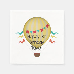 Servilleta De Papel Balón de aire caliente