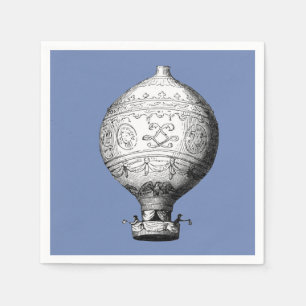 Servilleta De Papel Balón de aire caliente de Montgolfier Vintage