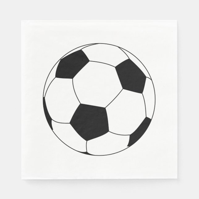 Servilleta De Papel Balón de fútbol (fútbol) (Anverso)