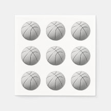 Baloncesto blanco y negro