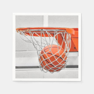 Servilleta De Papel baloncesto en red