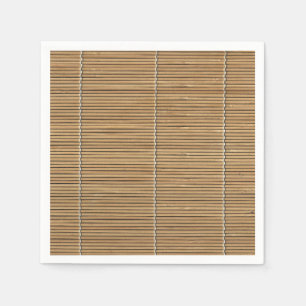 Servilleta De Papel Bamboo Mat Standard Cocktail Napkin