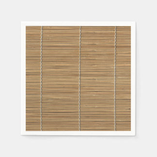 Servilleta De Papel Bamboo Mat Standard Cocktail Napkin
