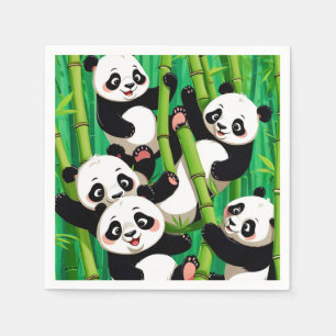 Servilleta De Papel Bamboo Panda