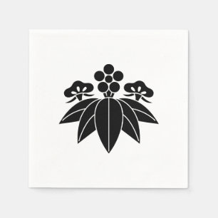 Servilleta De Papel Bambú de pino al estilo gentiano