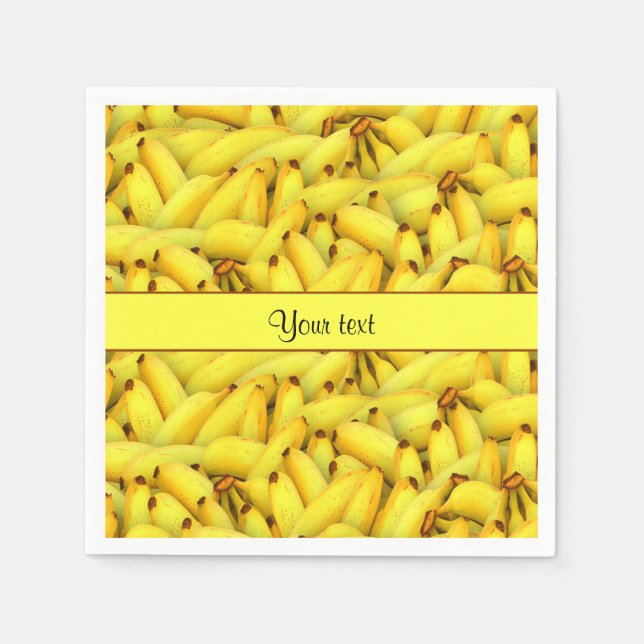 Servilleta De Papel Bananas (Anverso)