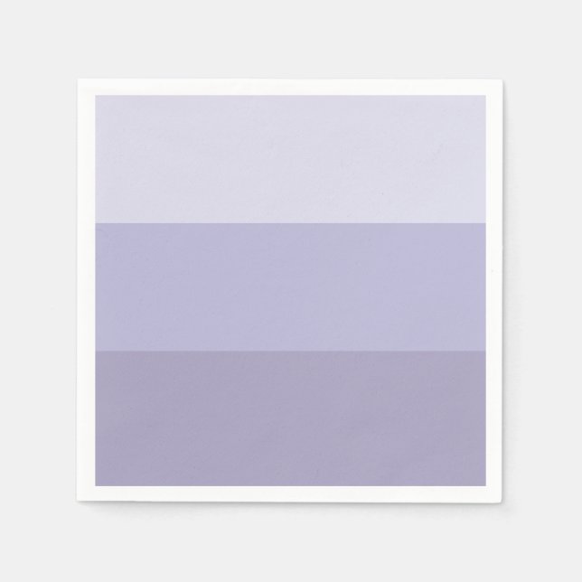 Servilleta De Papel Banda de Ombre Azul (Anverso)