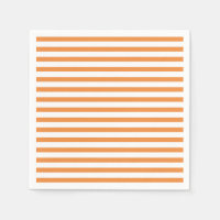 Banda horizontal naranja y blanca