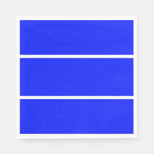 Servilleta De Papel Bandas blancas elegantes y anchas Royal Slim