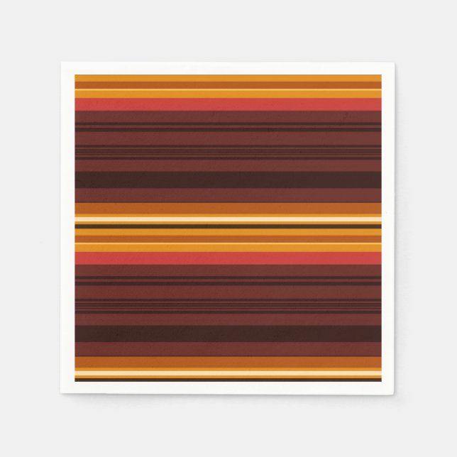 Servilleta De Papel Bandas de cosecha (Anverso)