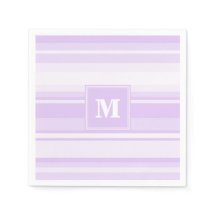 Bandas de lilac monogramo