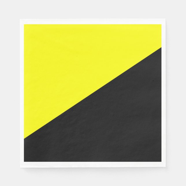 Servilleta De Papel Bandera Anarcocapitalista (Anverso)