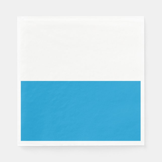 Servilleta De Papel Bandera bávara (Anverso)