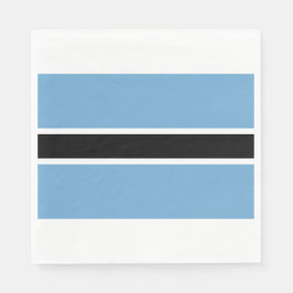 Servilleta De Papel Bandera Botsuana (Botswana)