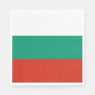 Servilleta De Papel Bandera búlgara patriótica