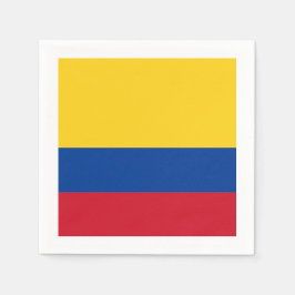 Servilleta De Papel Bandera: Colombia