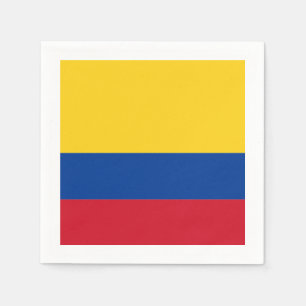 Servilleta De Papel Bandera: Colombia