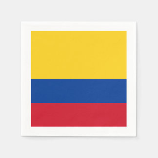 Servilleta De Papel Bandera: Colombia