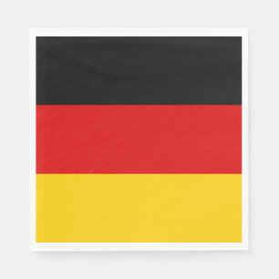 Servilleta De Papel Bandera de Alemania (Alemania)