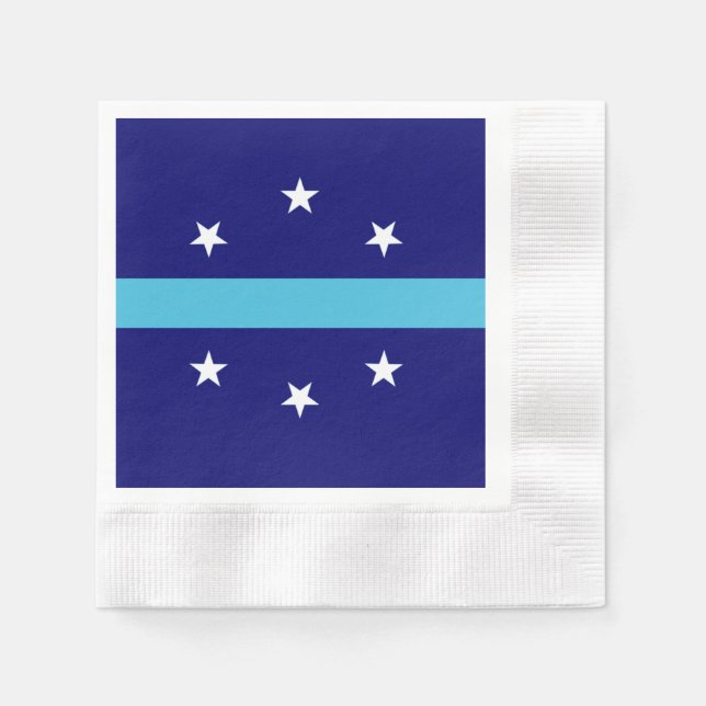 Servilleta De Papel Bandera de Anaheim (Anverso)