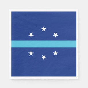 Servilleta De Papel Bandera de Anaheim (California, Estados Unidos)