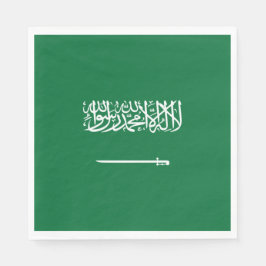 Servilleta De Papel Bandera de Arabia Saudita