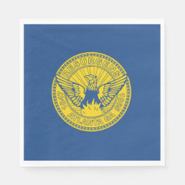 Servilleta De Papel Bandera de Atlanta (Georgia, Estados Unidos)