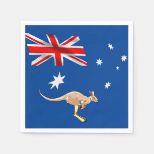 Servilleta De Papel Bandera de Australia