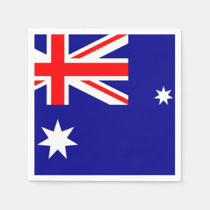 Servilleta De Papel Bandera de Australia