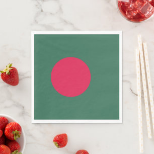 Servilleta De Papel Bandera de Bangladesh