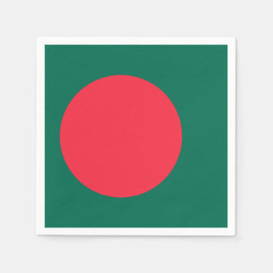 Servilleta De Papel Bandera de Bangladesh (Bangladesh)